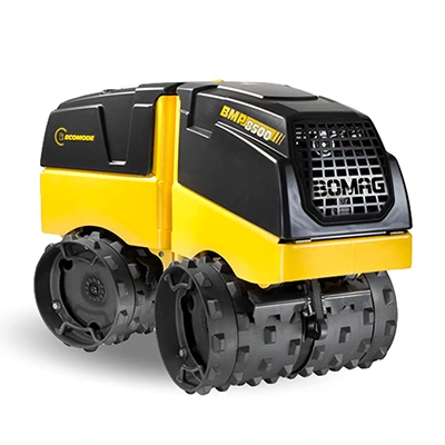 Rolo compactador controle remoto